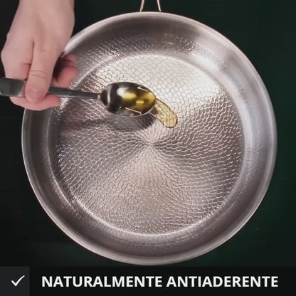 Padella in Titanio Puro al 100% per una Cucina Senza Tossine